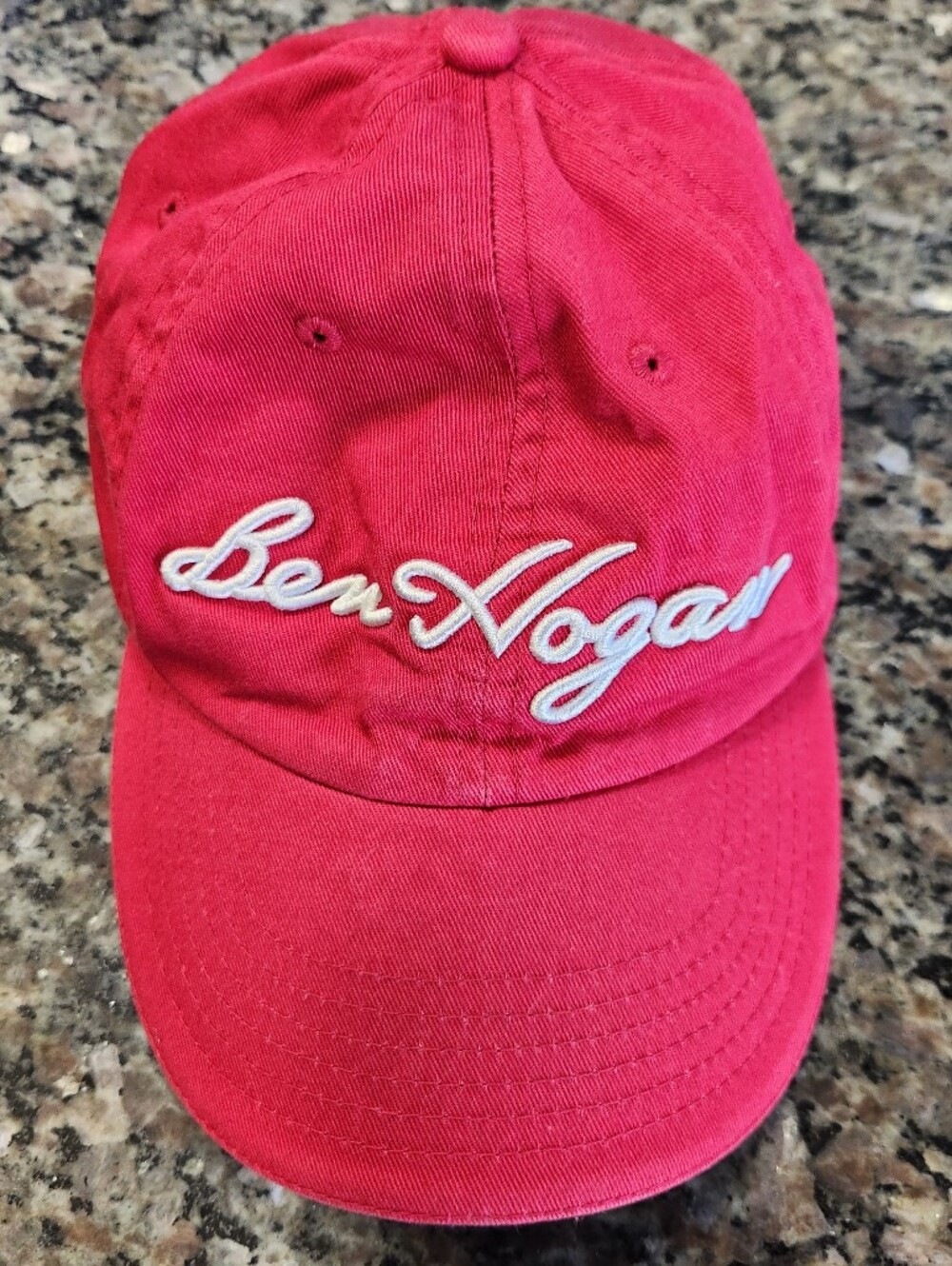 Red Ben Hogan Golf Hat